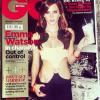 Emma Watson posa sexy para capa da revista 'GQ' em sua edição de maio de 2013