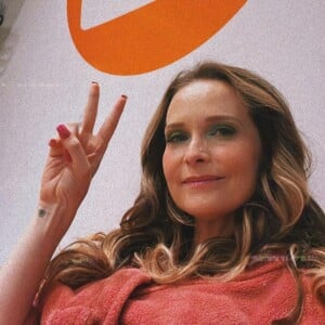 Fernanda Rodrigues contou, em participação no 'Que História é Essa, Porchat?', como presenciou ao vivo uma traição do ex, André Marques