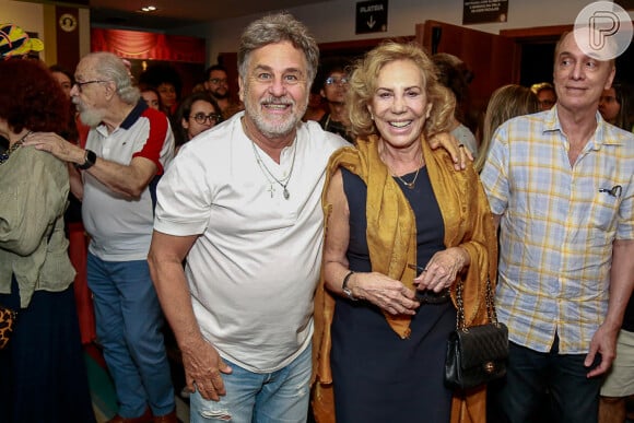 Marcos Frota e Arlete Salles se encontraram após a peça 'F(r)icções'