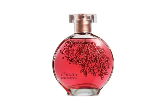 Perfume Floratta Red Blossom, do Boticário, traz uma releitura mais vibral, floral e suculenta da Maçã de Vermont