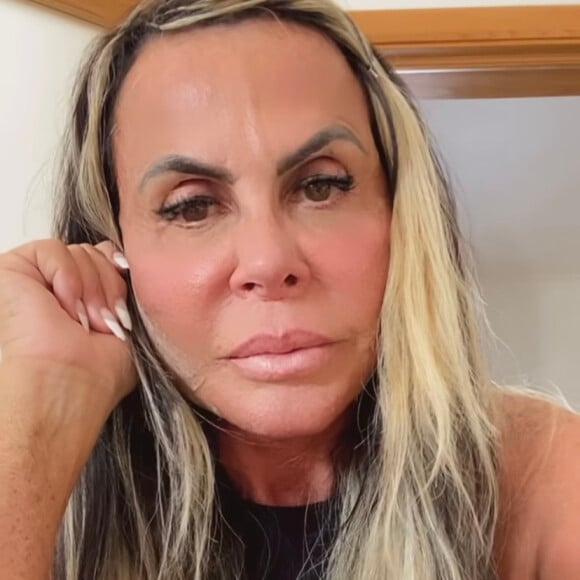 Segundo Gretchen, o vídeo divulgado não condiz com a realidade