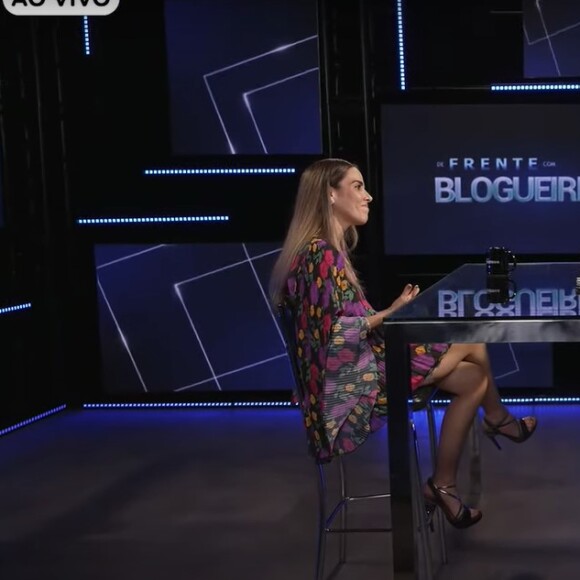 Wanessa Camargo foi a convidada desta semana no 'De Frente com Blogueirinha'