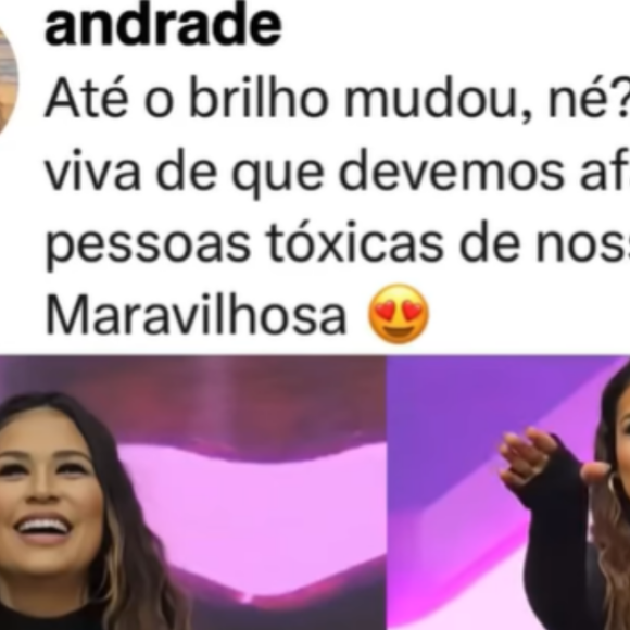 Post com vídeo de Simone Mendes dizia: 'Até o brilho mudou, né? Uma prova viva de que devemos afastar pessoas tóxicas das nossas vidas'