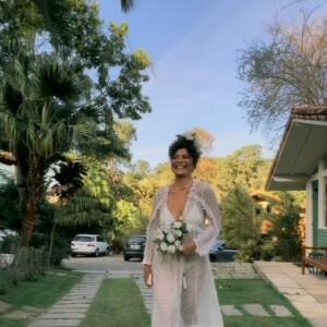Juliana Paes realiza cerimônia de renovação de votos com o marido Carlos Eduardo Baptista