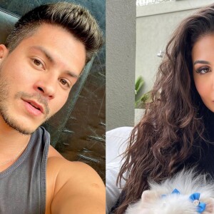 Arthur Aguiar anuncia gravidez da namorada, Jheny Santucci