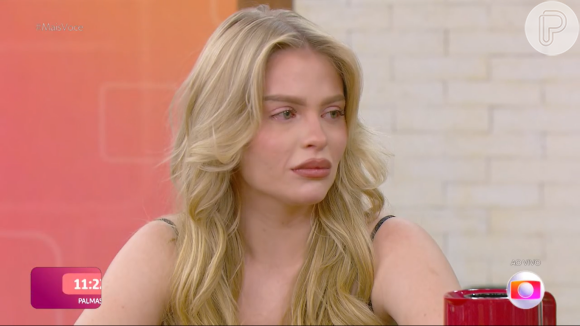 Luísa Sonza chorou na TV ao expor traição do ex-namorado Chico Moedas