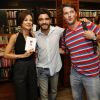 Maria Ribeiro reúne famosos e elenco da novela 'Império' em lançamento de livro no Rio