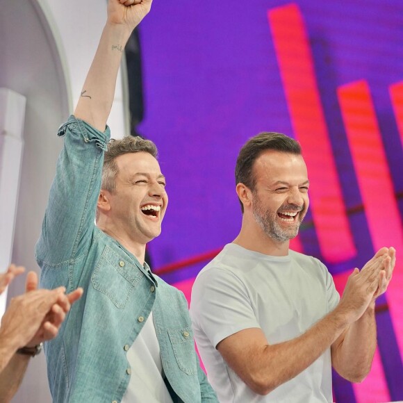 Lucas Lima no início do mês de setembro surgiu numa gravação do 'Caldeirão do Mion' sem a tatuagem no braço