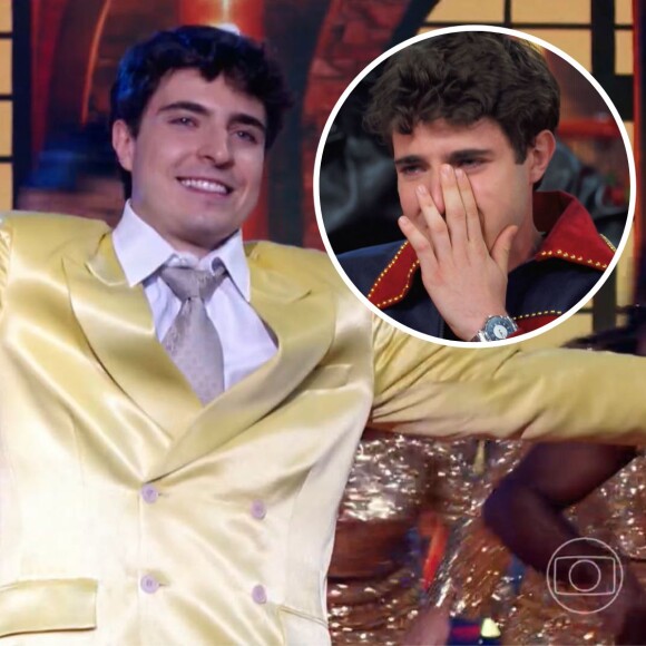 João Liberato homenageou o pai, Gugu Liberato, no 'Domingão com Huck'