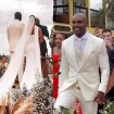 Vestido de noiva tubinho: Aline Becker se casa com Rafael Zulu em cerimônia ao ar livre em Balneário Camboriú