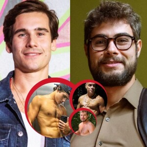 Antes e depois do corpo de Rafael Vitti, Nicolas Prattes e mais galãs é de cair o queixo e marcar a academia