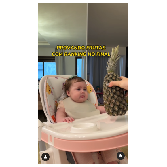 Viih Tube quis ampliar o paladar da sua filha Lua e fez um vídeo divertido