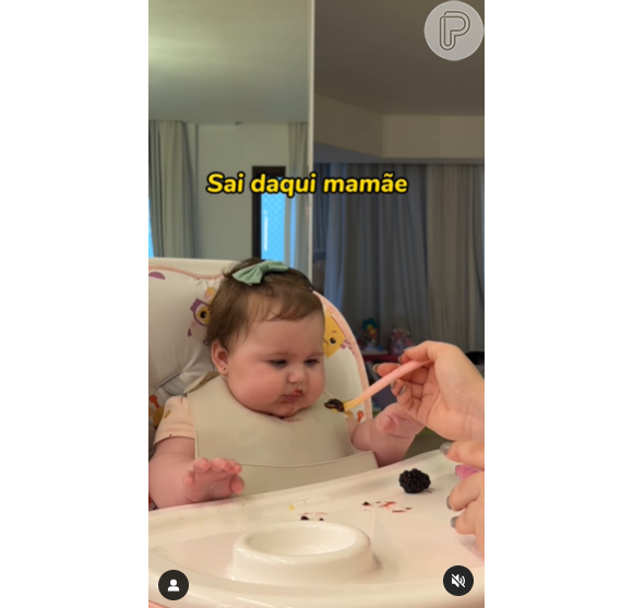 Viih Tube mostra Lua provando amora pela primeira vez e bebê encanta Larissa Manoela