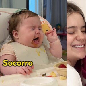 Viih Tube mostra Lua provando frutas pela primeira vez e bebê rouba a cena