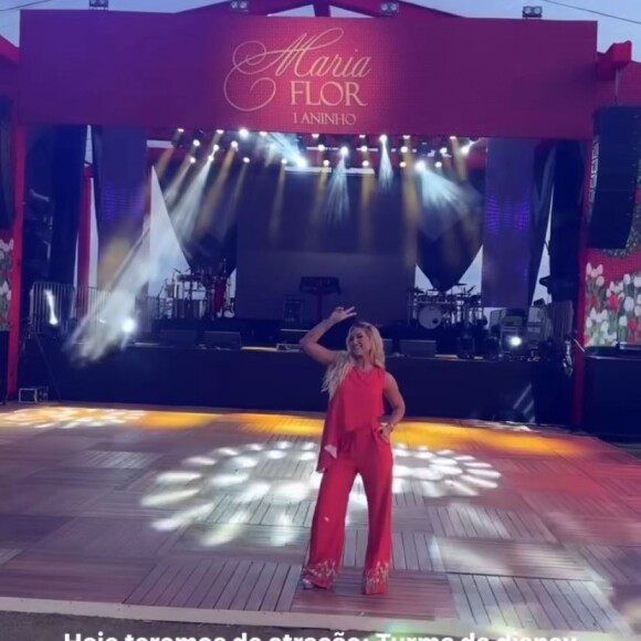 Além disso, nomes famosos agitam a festa da filha de Virgínia Fonseca e Zé Felipe a noite toda