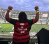 Camisa justinha do Flamengo de Jojo Todynho era personalizada com seu nome e a frase: 'Dona da p*rra toda' na parte de trás