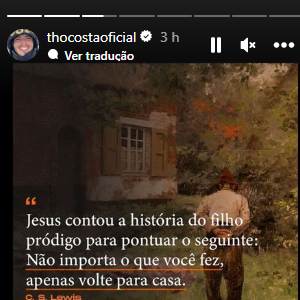 Thomaz Costa se convertou e agora não quer mais criar conteúdo para sites adultos