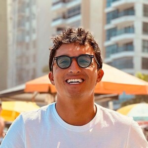 Flávio Nakagima relembrou época em que Yasmin Brunet era casada com Gabriel Medina em comentário