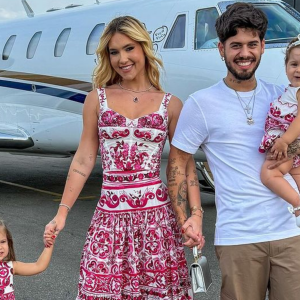 Virginia e Zé Felipe já confirmaram presença no evento de Neymar, logo não levarão as filhas porque será 3 dias de festa