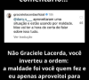 Graciele Lacerda é acusada por Amabylle Eiroa, nora de Zezé di Camargo, de ser uma pessoa má: 'Aproveitei para explanar a situação'