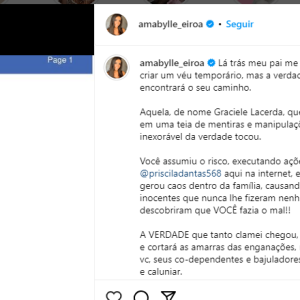 Graciele Lacerda é exposta por ser a pessoa que mandou criar perfil fake que difamou nora de Zezé di Camargo, segundo investigação especializada