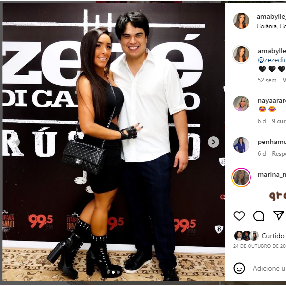 Amabylle Eiroa é arquiteta e namora Igor Camargo, um dos herdeiros de Zezé di Camargo