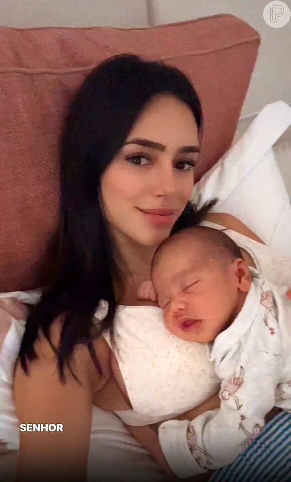 Bruna Biancardi entrega looks de time da bebê Mavie