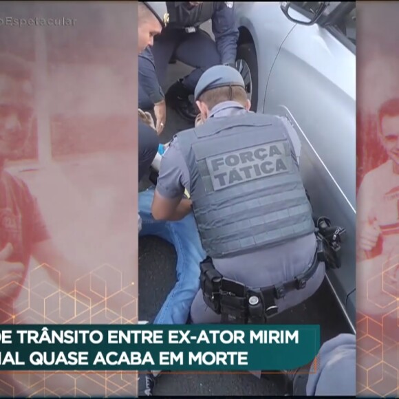 Ex-ator da Globo Guillermo Hundadze levou dois tiros de um policial de férias; militar relatou que o ex-artista desceu de seu carro com a mão na direção de uma arma