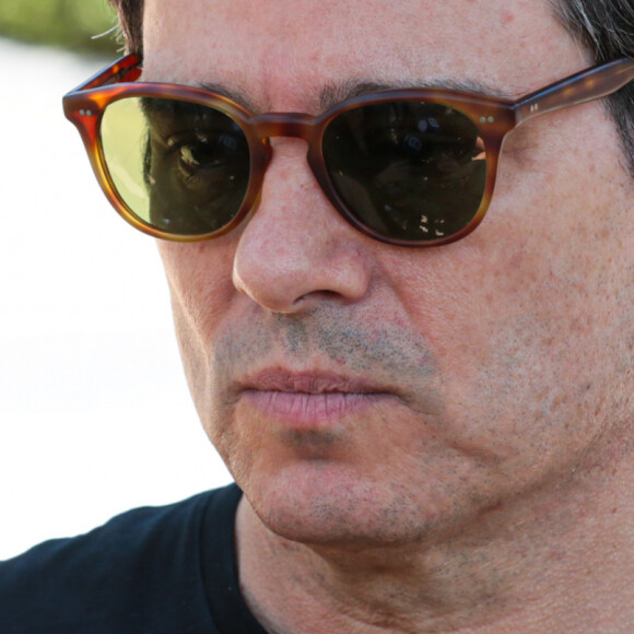 Celso Portiolli estava visivelmente abalado com a morte de Luana Andrade