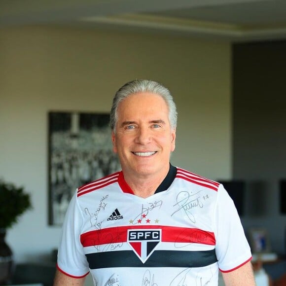 Com câncer, Roberto Justus foi homenageado pela mulher ao concluir sessões de imunoterapia