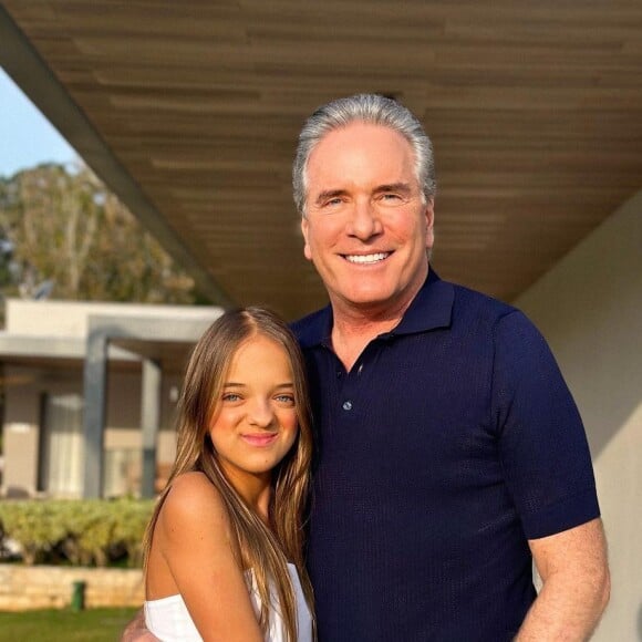 Roberto Justus foi diagnosticado com câncer na bexiga; na foto, empresário com a filha Rafaella Justus. Ele é pai ainda de Luiza, Fabiana, Vicky e Ricardo