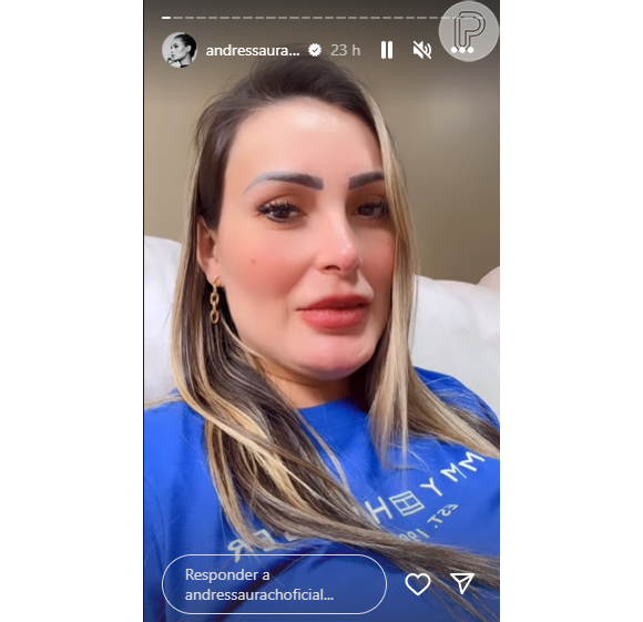 Andressa Urach admite ter gostado da suposta nova namorada do filho que grava seus vídeos pornô