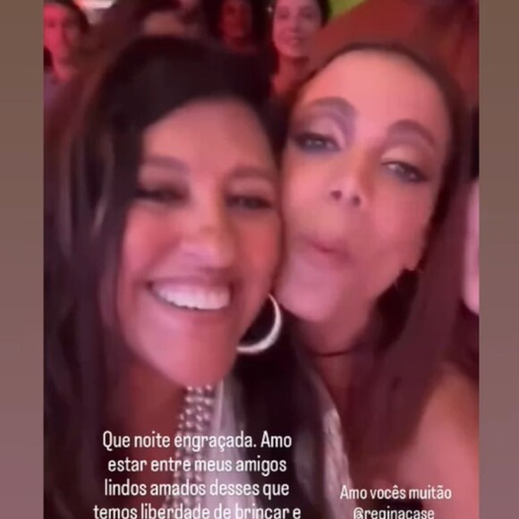 Anitta publicou outro vídeo com Regina Casé e se declarou à artista