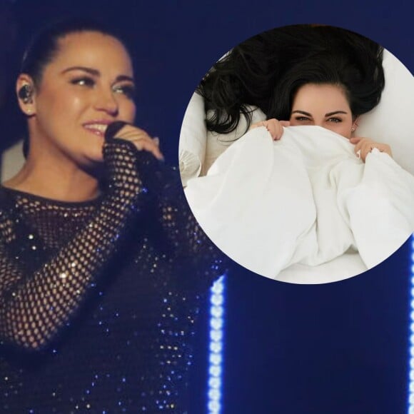 Maite Perroni posta foto na cama e faz homenagem ao Brasil