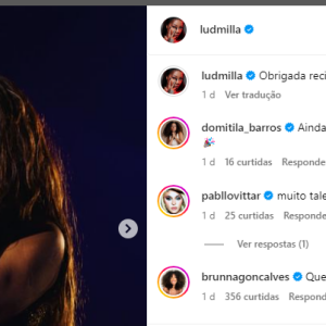 Ludmilla vive fase incrível da sua vida pessoal e profissional sendo uma das maiores cantoras do Brasil atualmente