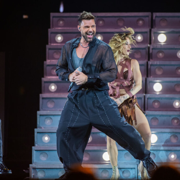 Ricky Martin seguiu atores, modelos e atletas brasileiros