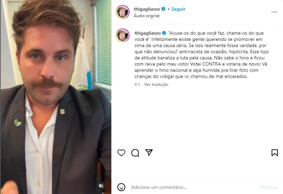 Thiago Gagliasso tentou expor Ludmilla nas redes sociais