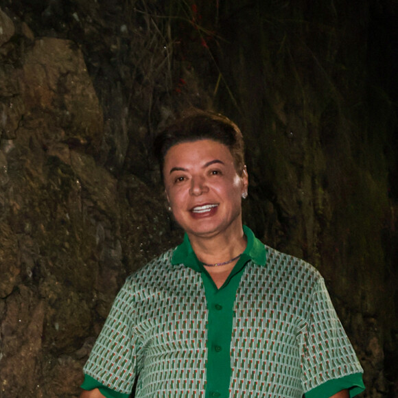 David Brazil apostou no verde em seu look