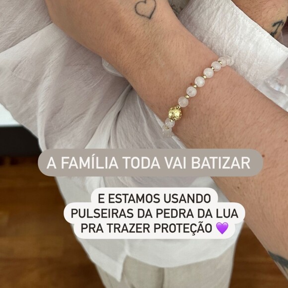 Viih Tube, Eliezer e Lua usaram pulseiras da pedra da lua em busca de proteção