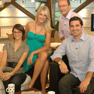 Ana Hickmann foi uma das apresentadoras da primeira formação do 'Hoje em Dia'