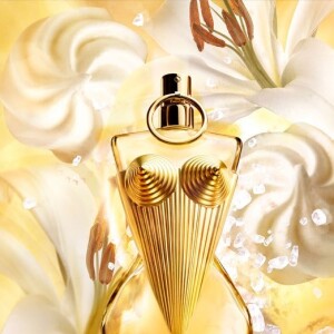 O perfume importado Gaultier Divine é descrito como uma fragrância marcante e perfeita para mulheres com personalidade