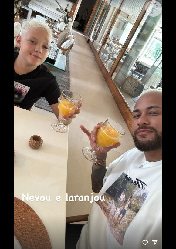 Filho de Neymar, Davi Lucca exibiu machucado perto do olho após acidente e web não perdoou: 'O cai-cai vem de berço'