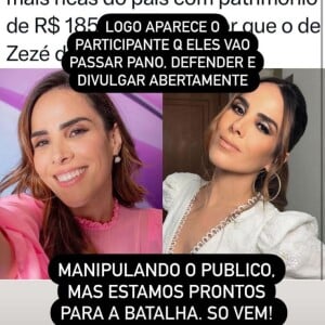 Tia de Wanessa Camargo negou informação sobre fortuna