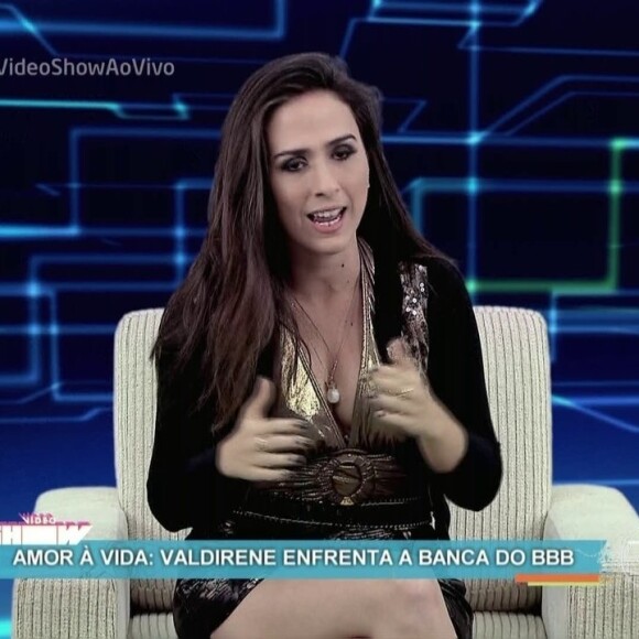 Tatá Werneck afirma para Boninho que quer participar do 'BBB 24'