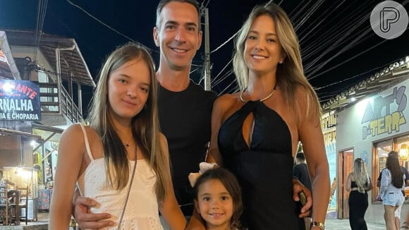 Cesar Tralli saiu do 'Jornal Hoje'? Apresentador curte férias com a mulher, Ticiane Pinheiro, a filha e a enteada na Bahia