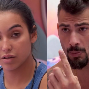 'BBB 24': Vanessa chamou Nizam para desistir do programa com ela