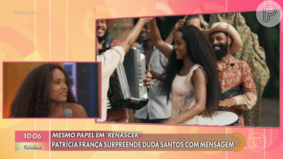 Duda Santos interpreta Maria Santa do remake de 'Renascer'