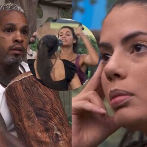 'BBB 24': Fernanda chora e lamenta briga com Alane para Rodriguinho