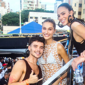 Carnaval 2024: Bruna Marquezine, Sasha Meneghel e João Figueiredo no trio de Ivete