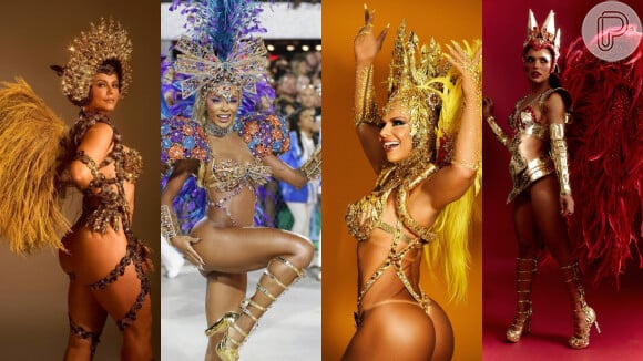 Carnaval do RJ tem Brunna Gonçalves, Gio Cordeiro e mais! Quais famosas desfilaram na 1ª noite do Grupo Especial?